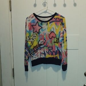 Stylish vibrant long sleeve shirt